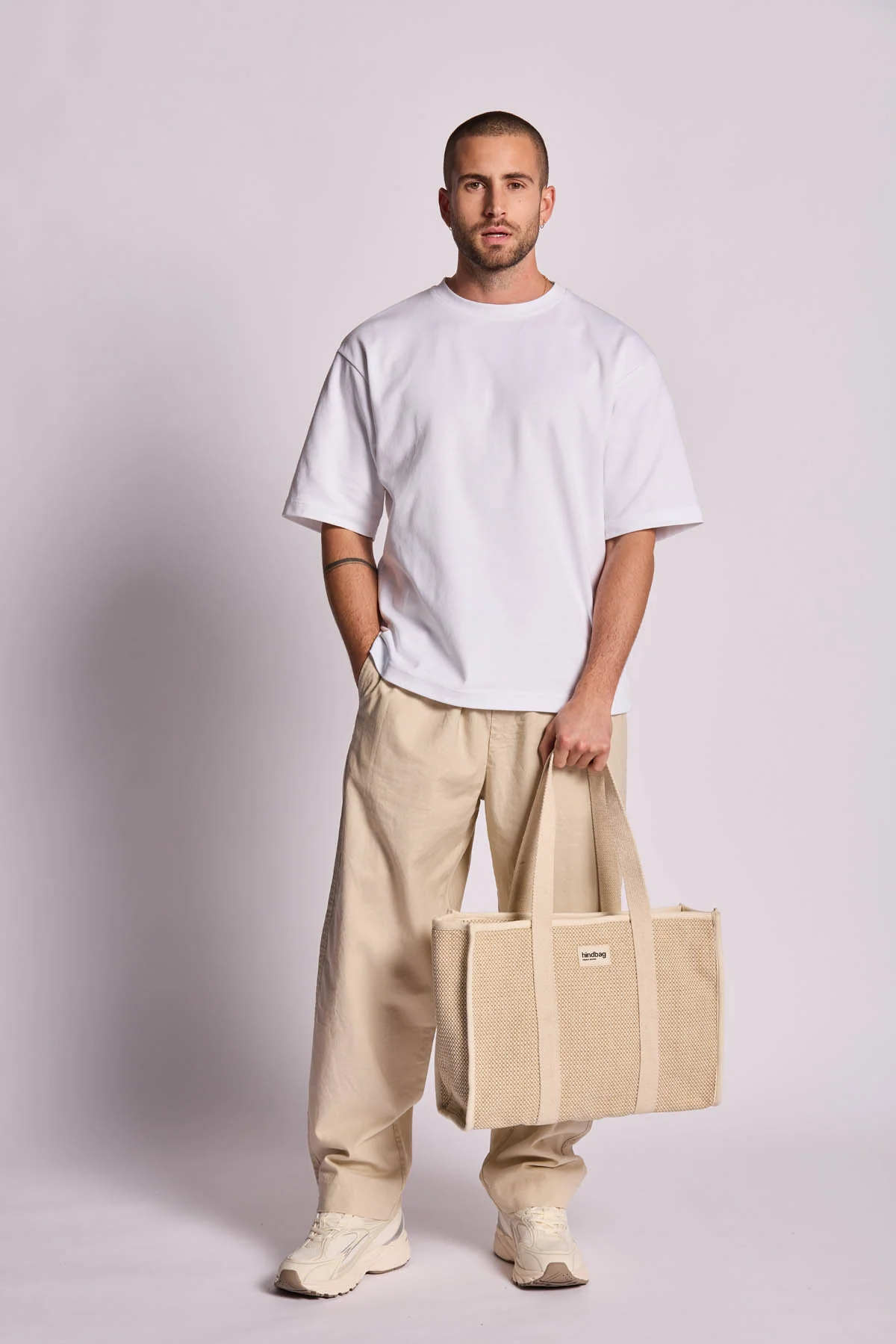 Sac cabas Oscar Tressage nude