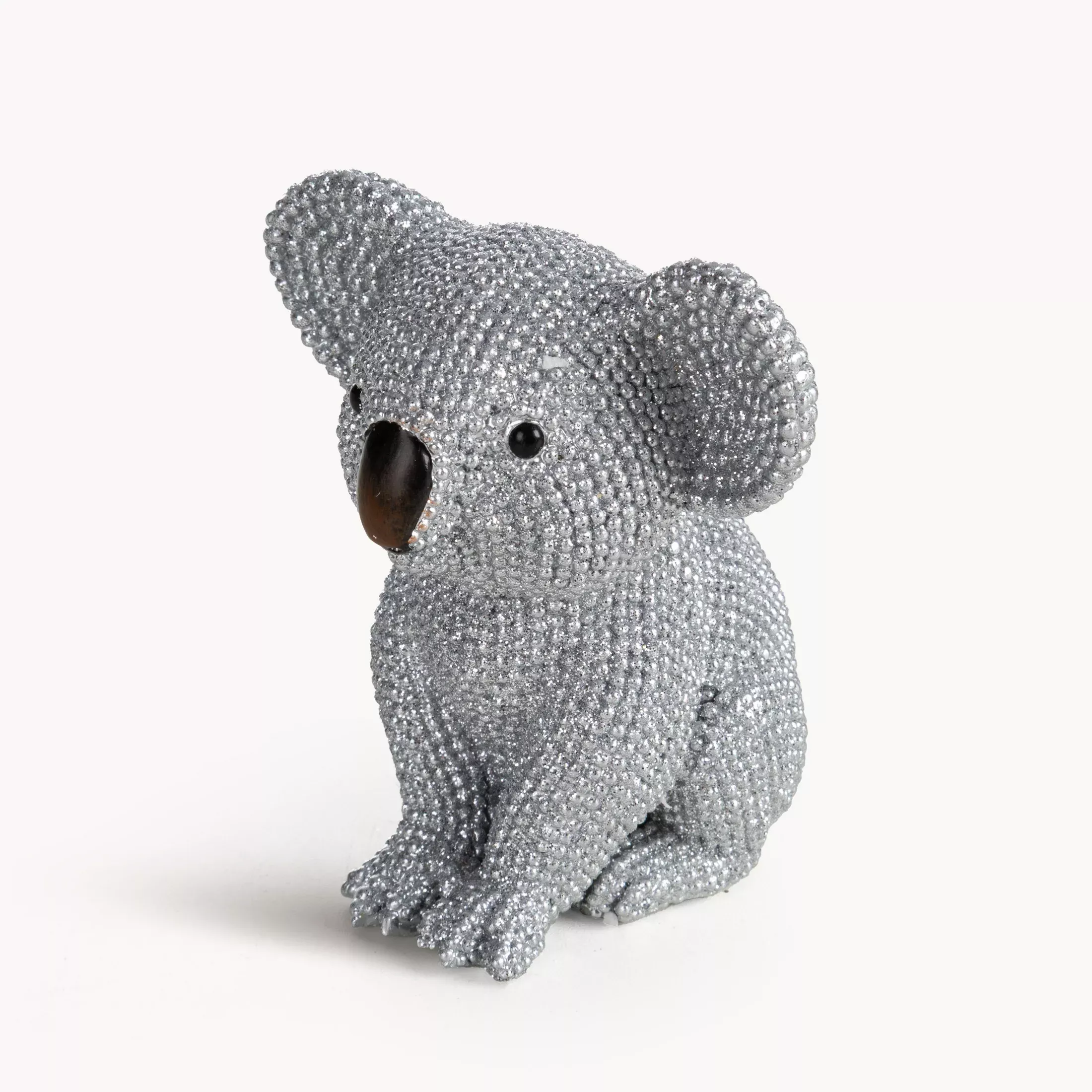 Figurka srebrna Koala o drobnym strukturalnym wzorze ELDO 1