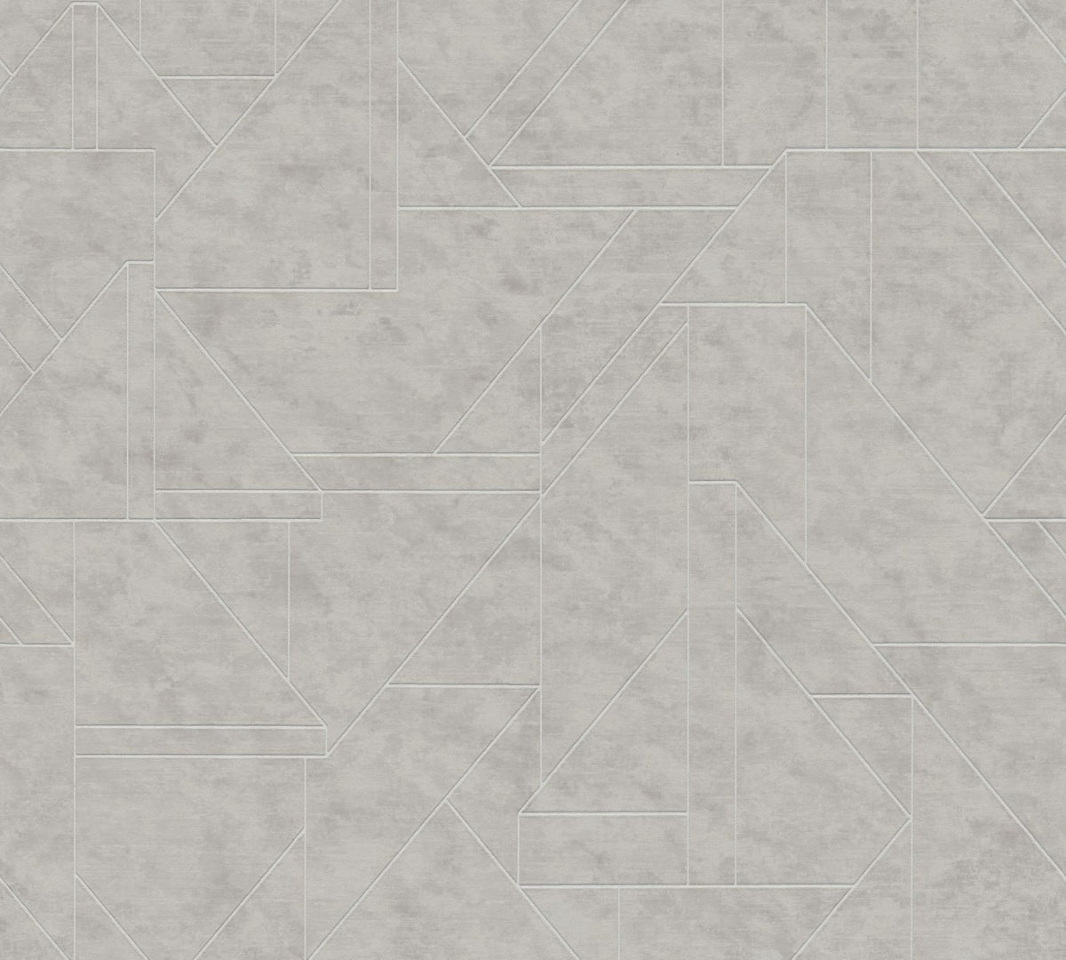 Livingwalls behang grafisch motief grijs en zilver - 53 cm x 10.05 m - AS-391183