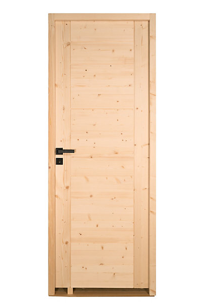 Bloc porte HORIZON bois épicéa 2040 x 730 Droite