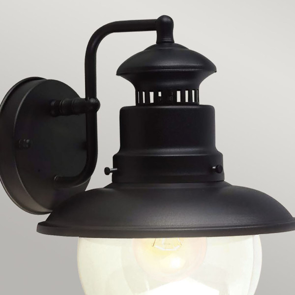 Kinkiet zewnętrznyczarny Shipston 1xE27x60W IP44 Garden Zone