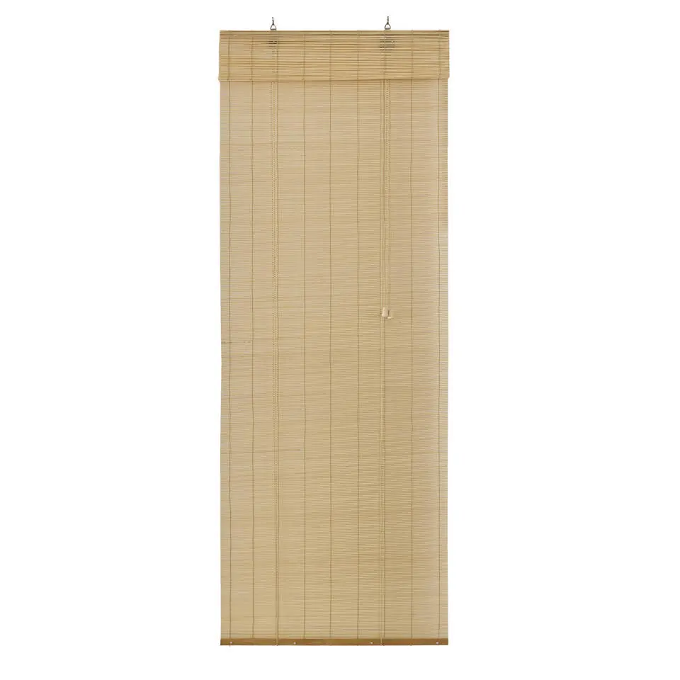 Rolgordijn bamboe naturel - 100x180 cm
