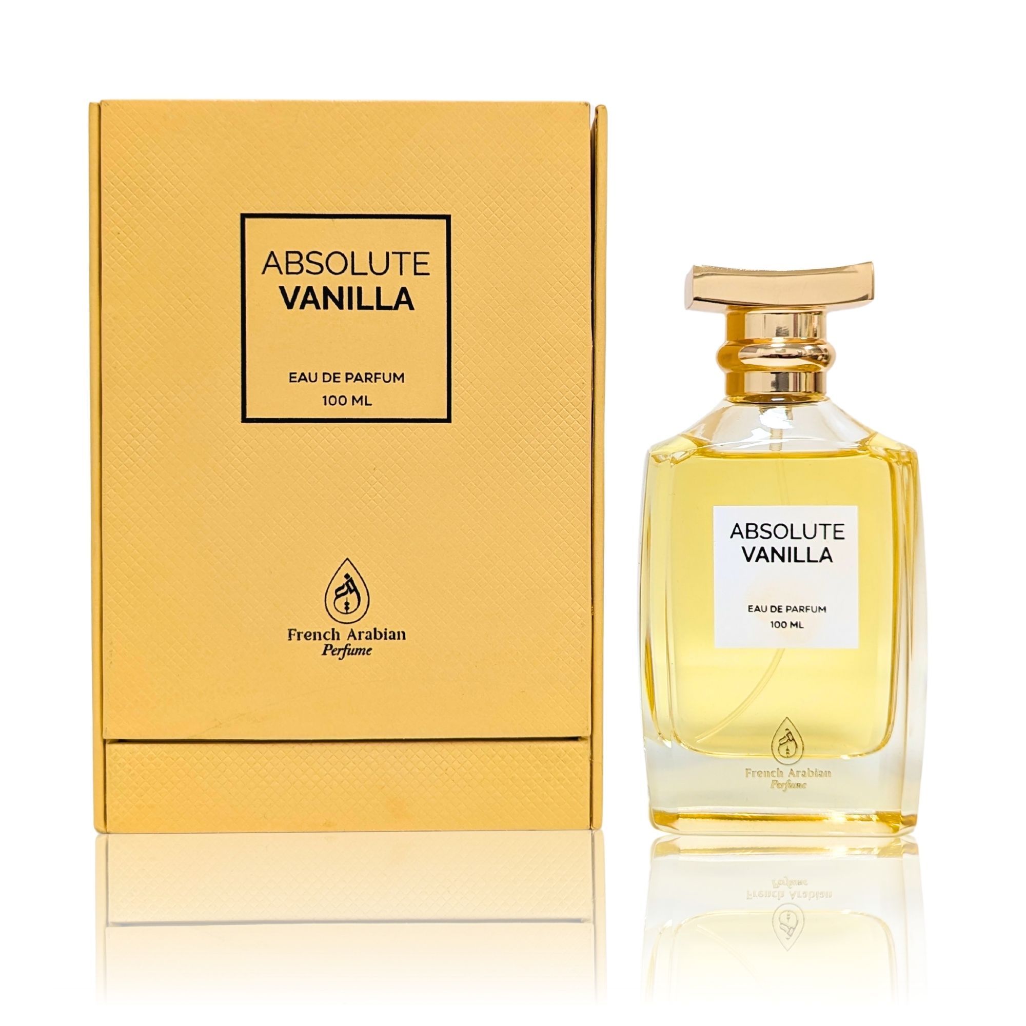 French Arabian Perfume Absolute Vanilla 100ml Unisex Amber Vanilla Perfume for Women and Men
