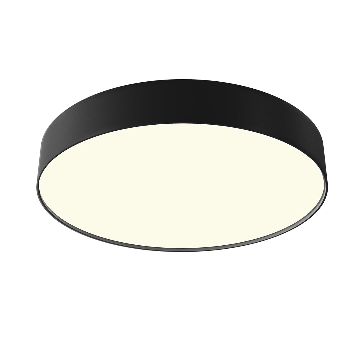 Maytoni plafondlamp Zon - Zwart - 40x40x6 cm