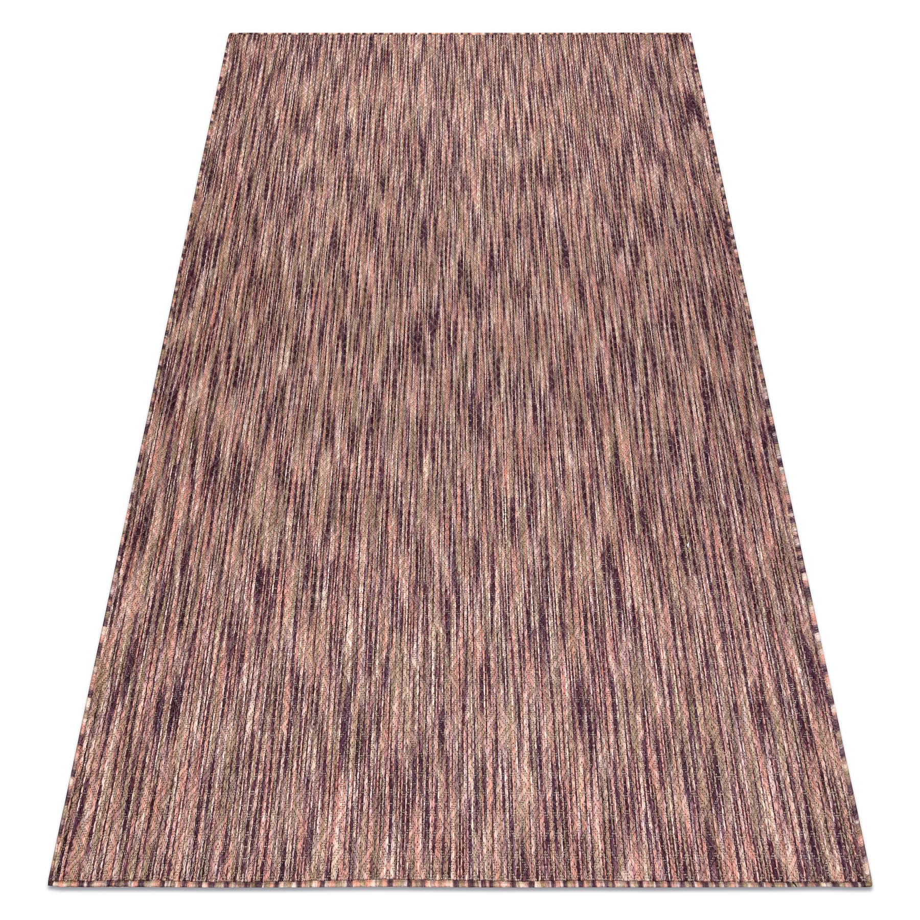Dywan FISY nowoczesny, SZNURKOWY SIZAL 20975A purpura / róż 140x190 cm