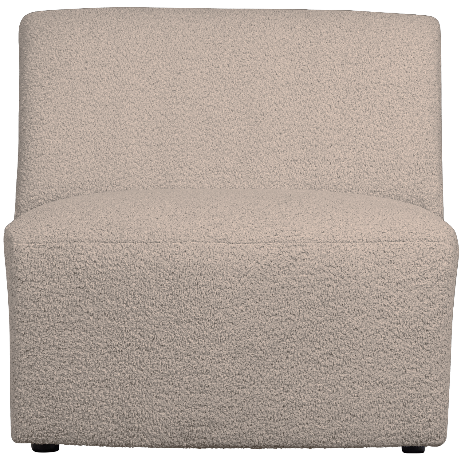 WOOOD 1-zits element Coco - Bouclé - Zand - 70x73x72