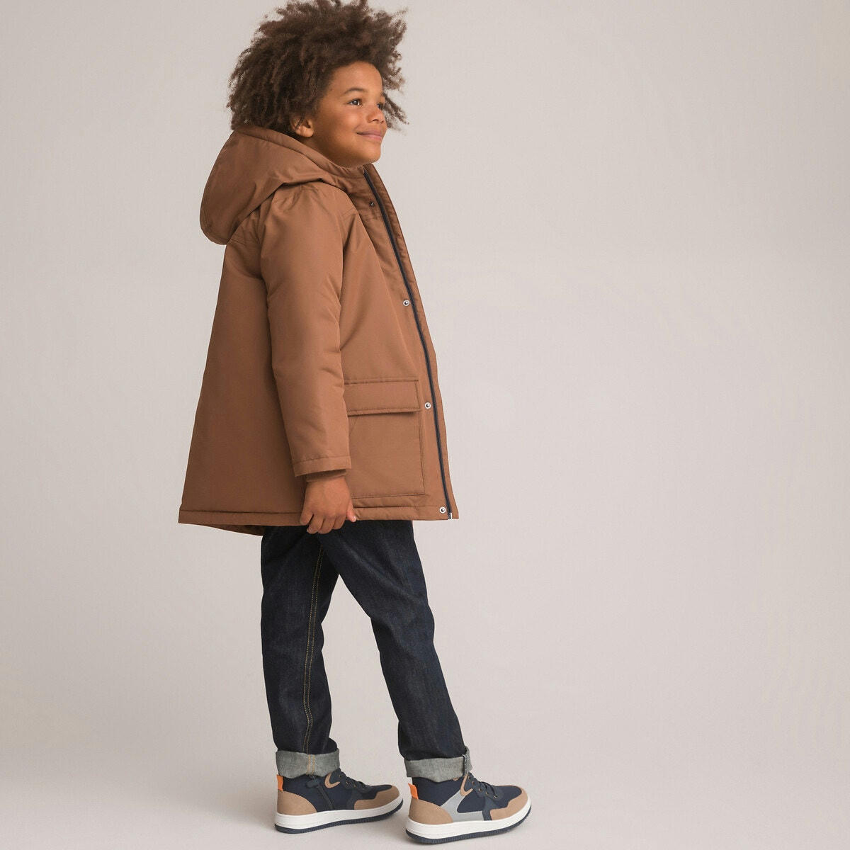 Parka chaude à capuche