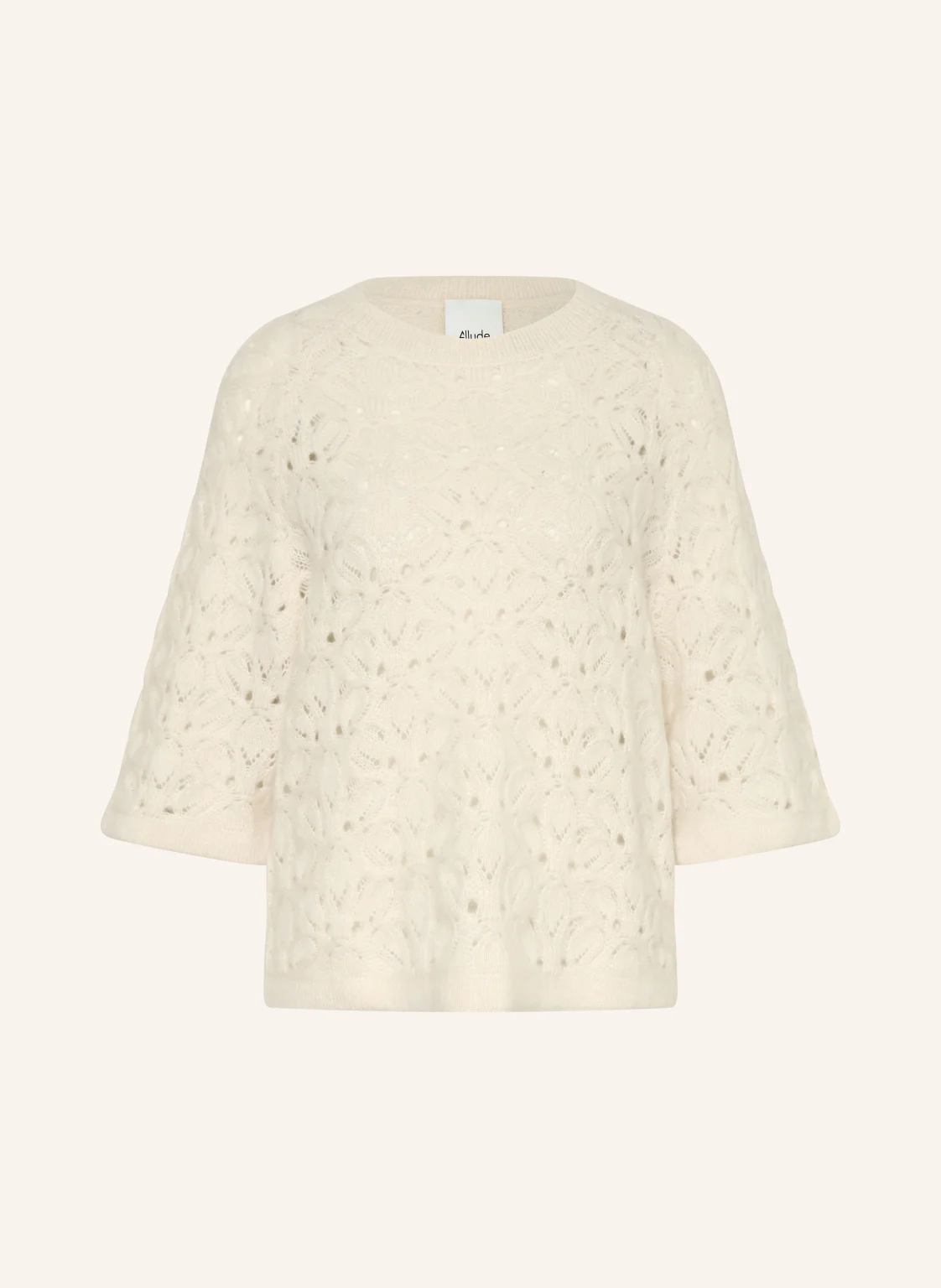 ALLUDE Cashmere-Pullover mit 3/4-Arm