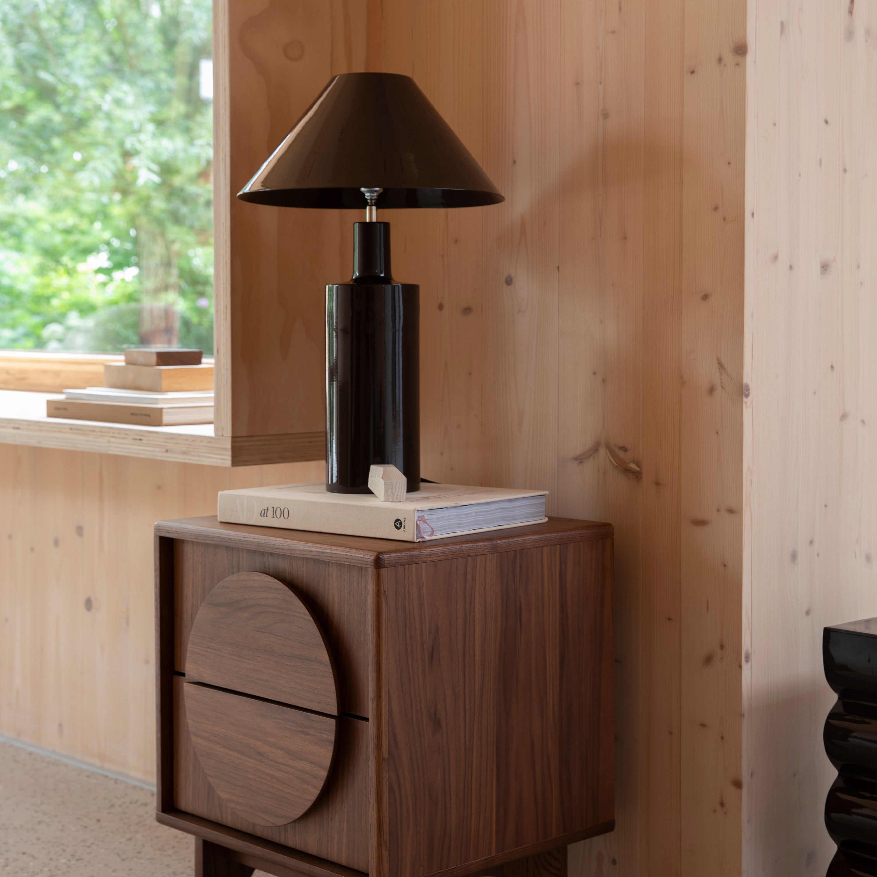 Zuiver Groove Nachtkastje - Walnoot