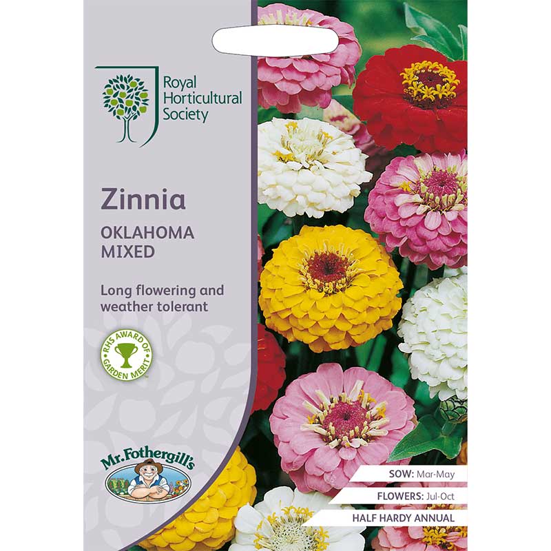 Zinnia 'Oklahoma Mix'