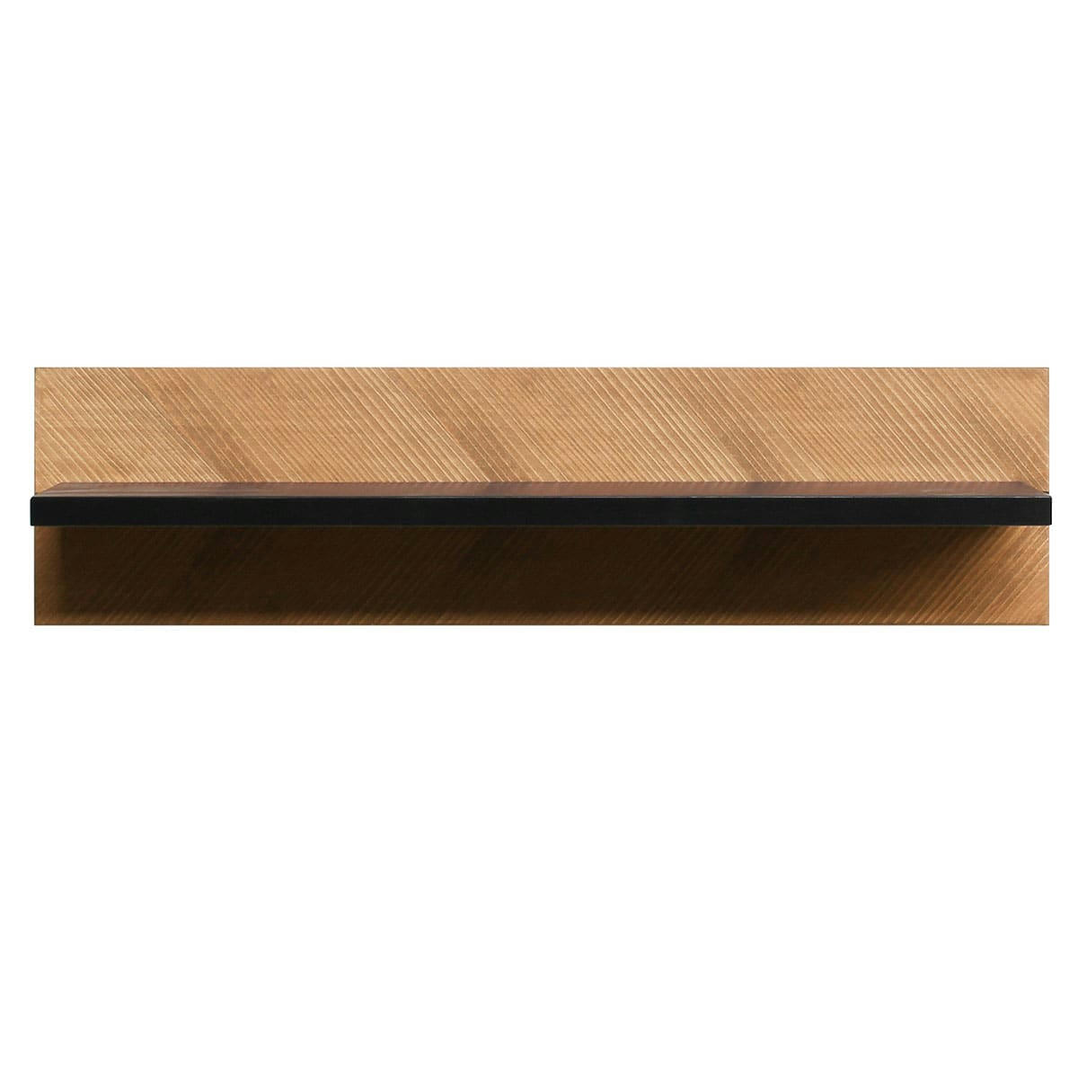 JOB - Etagère murale noir naturel naturel