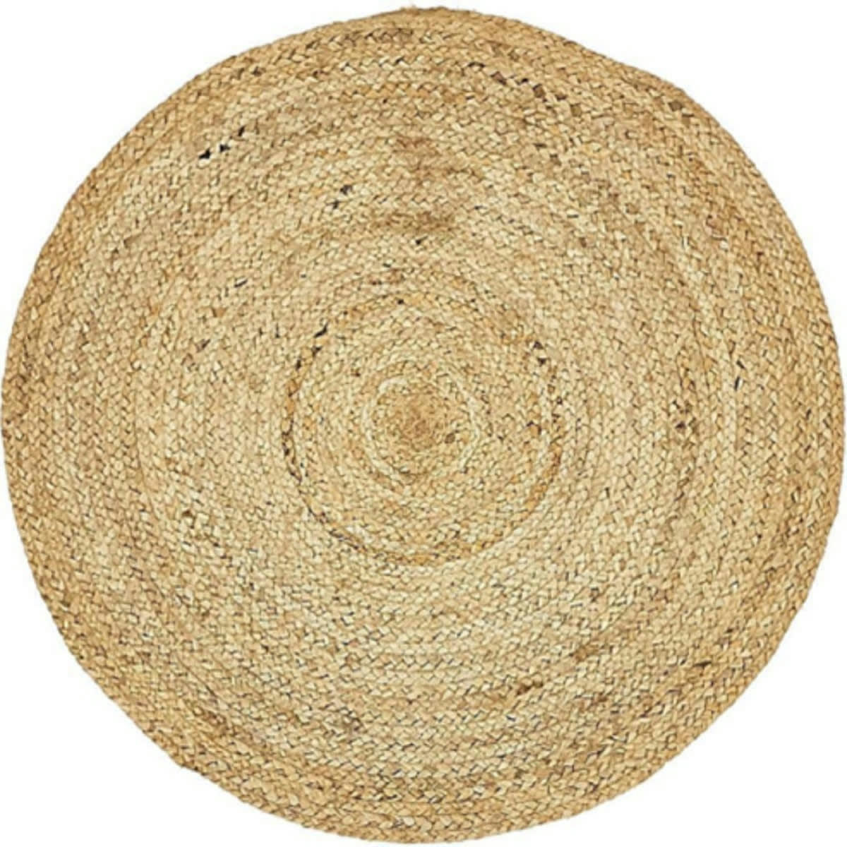 SURABAYA - Tapis rond en jute naturel 120x120cm