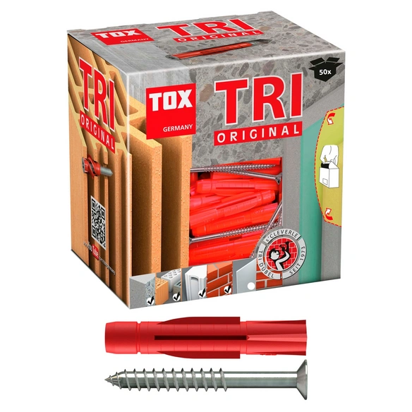 »TRI«, Polyethylen (PE), 50 Stück, ØxL: 6 x 51 mm