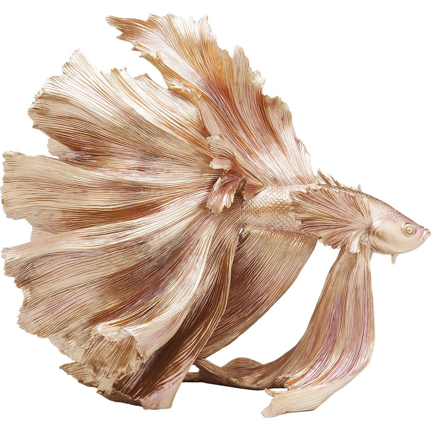 Kare Design Woonaccessoires betta vissen 63cm goud