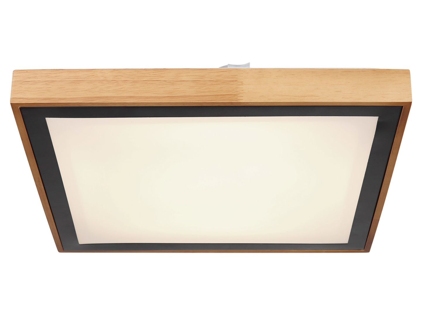 Plafon Bruno LED 39 cm metalowy brązowy
