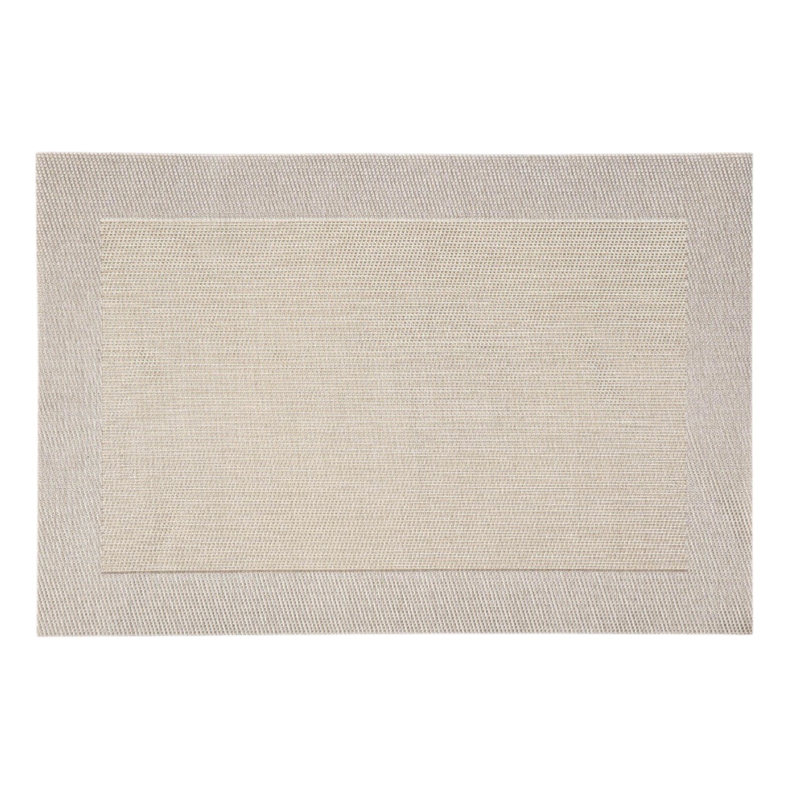 Outdoor-Tischset Border Creme,L 460 x B 310 mm