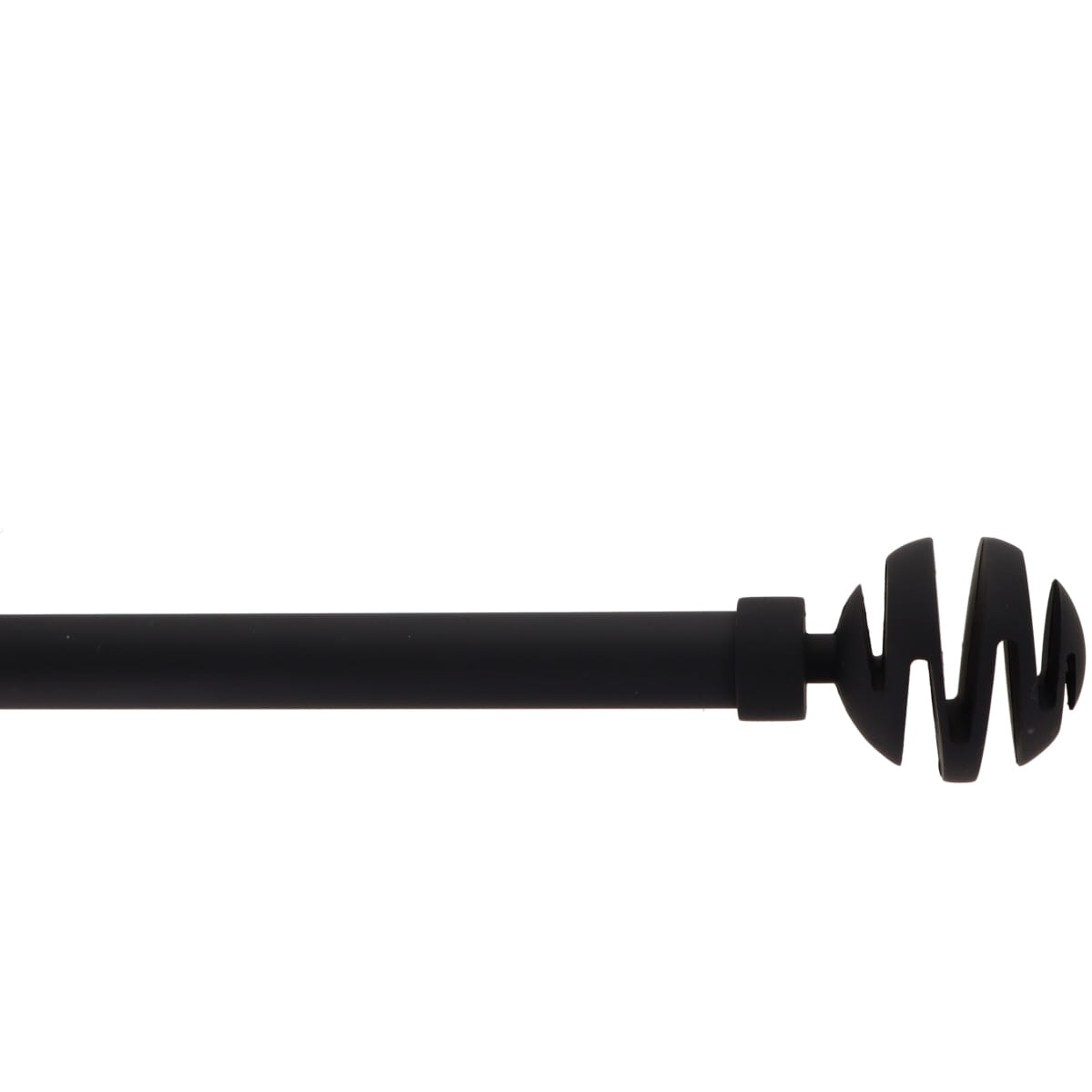 Kit varão extensível VILLALOUISE preto 19x380cm