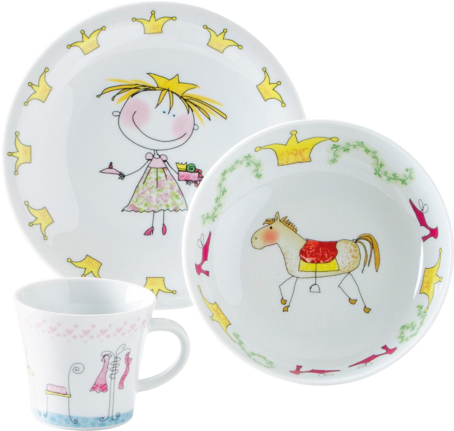 Kahla Update Kindersatz 3tlg. in Märchenprinzessin