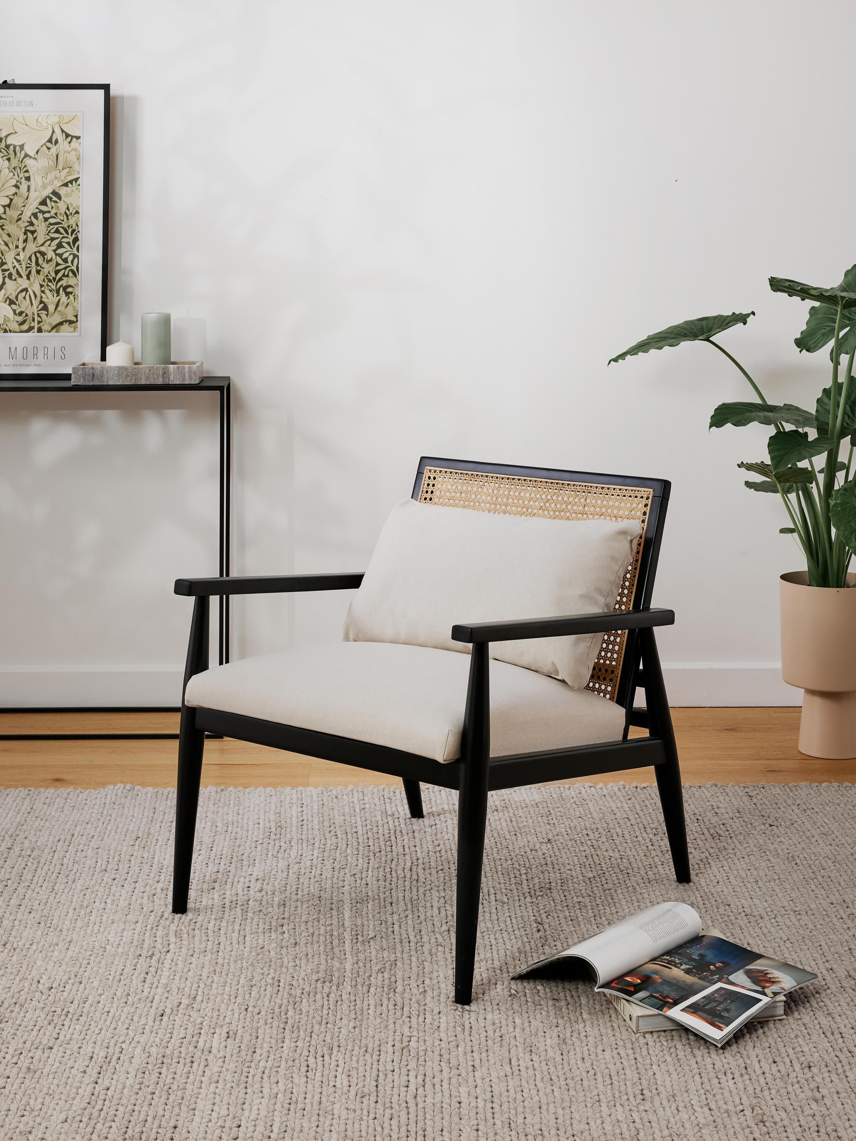 Loungesessel Manuell aus Birkenholz