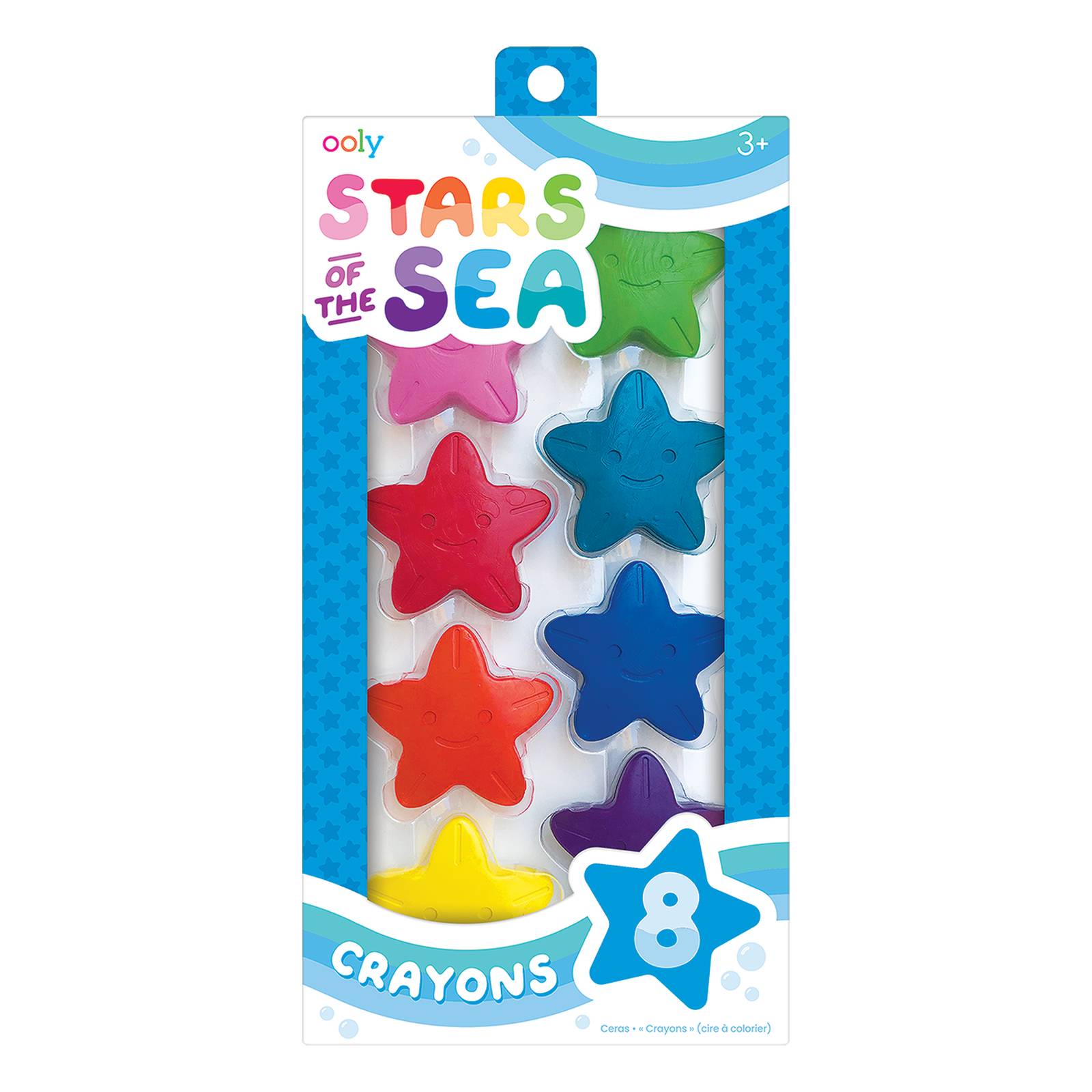 Stars of the Sea Crayons 8 Pack