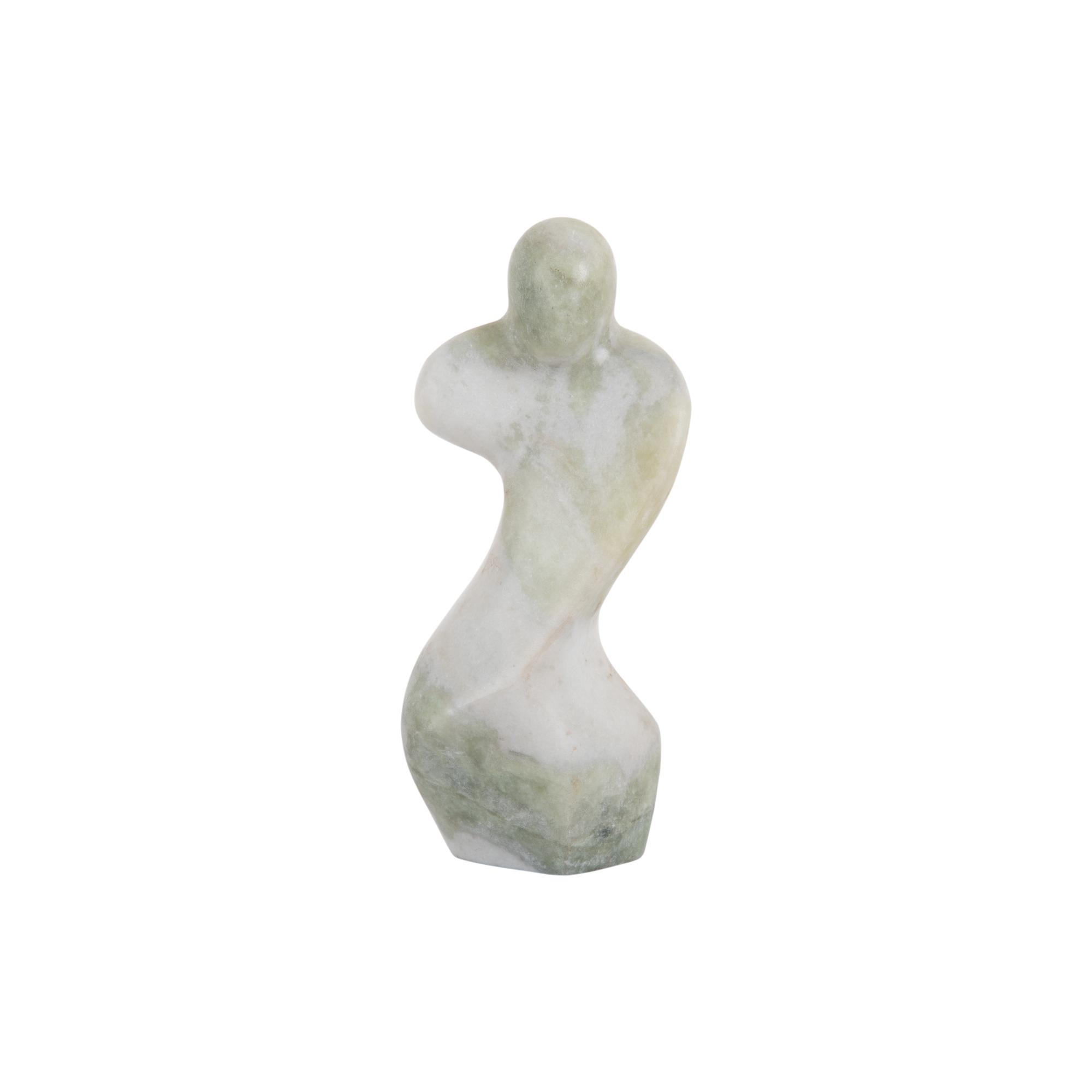 Present Time ornament Female Abstract - groen - 10x5x23cm