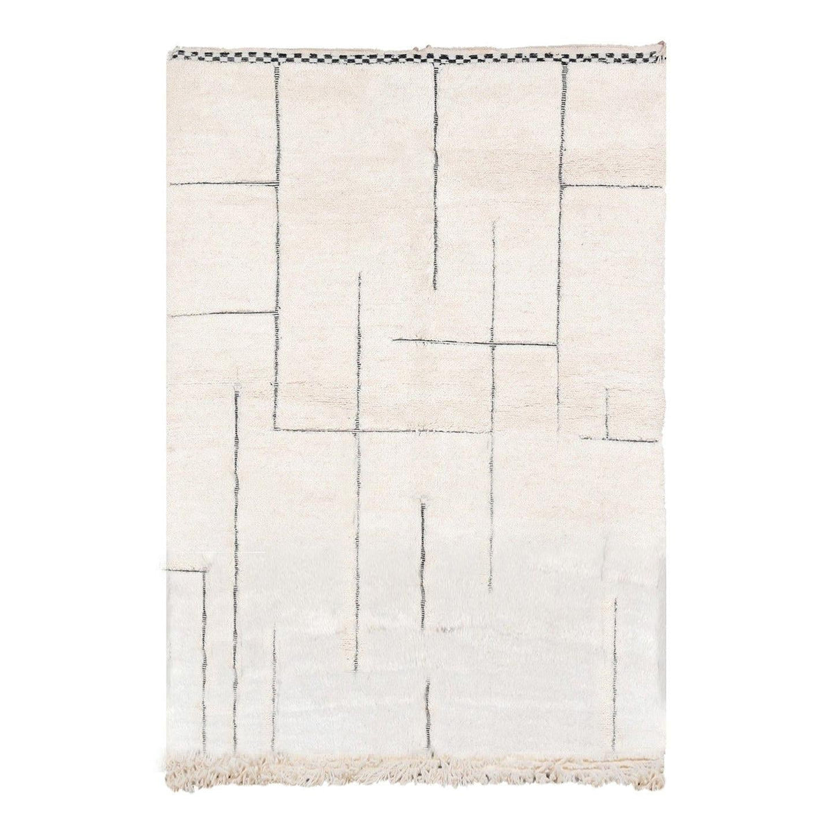 AFK Living vloerkleed Berber - handgemaakt - Wol - 140 cm x 200 cm