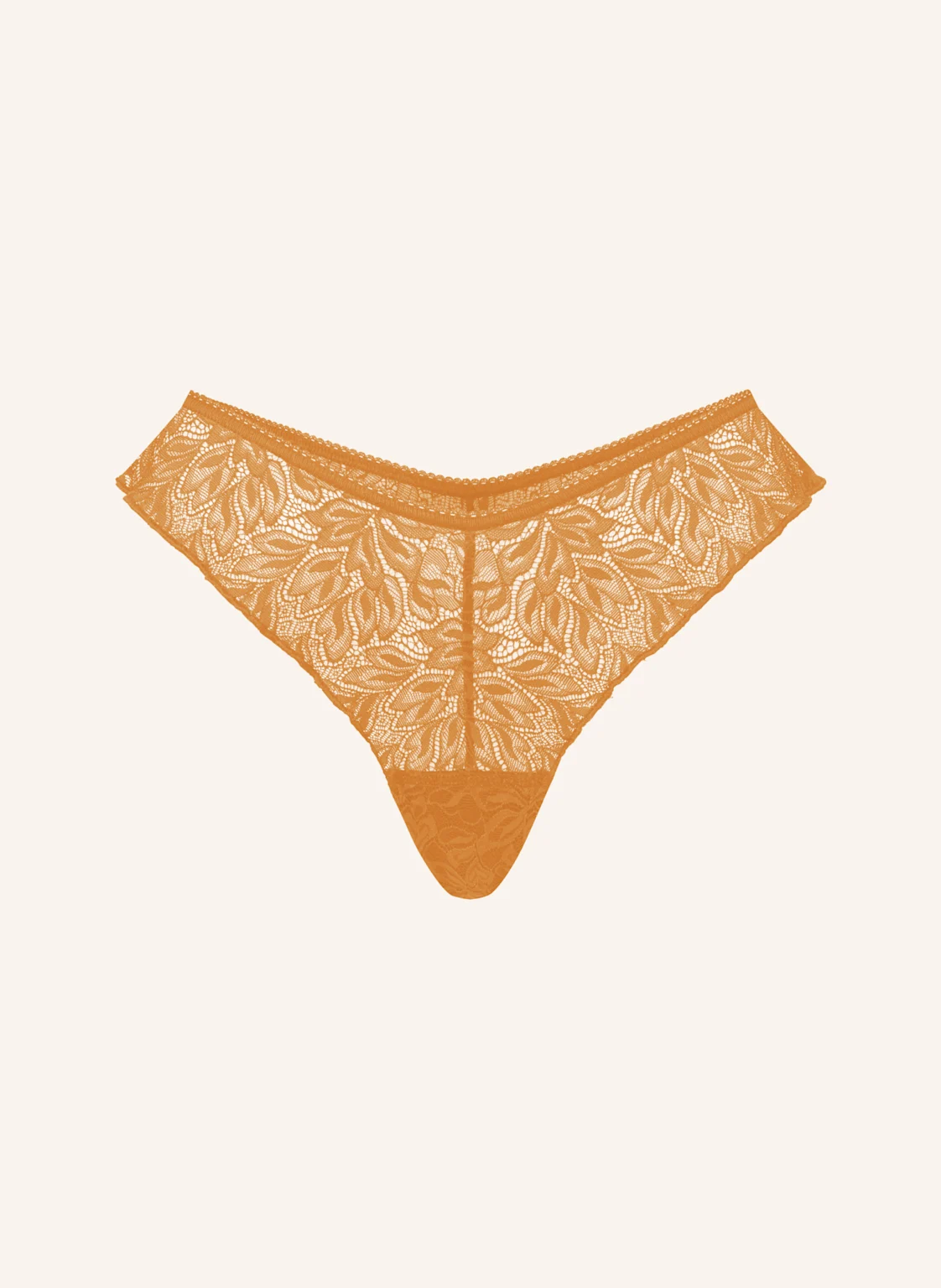 erlich textil Iconic Lace Brazil String aus Spitze - florales Motiv