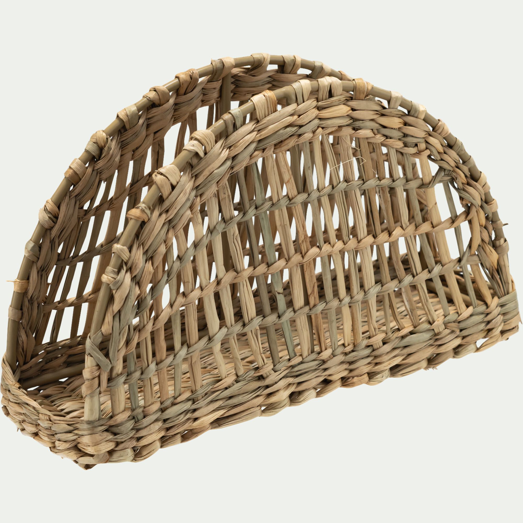 TRESSE - Range serviette en jonc de mer - naturel