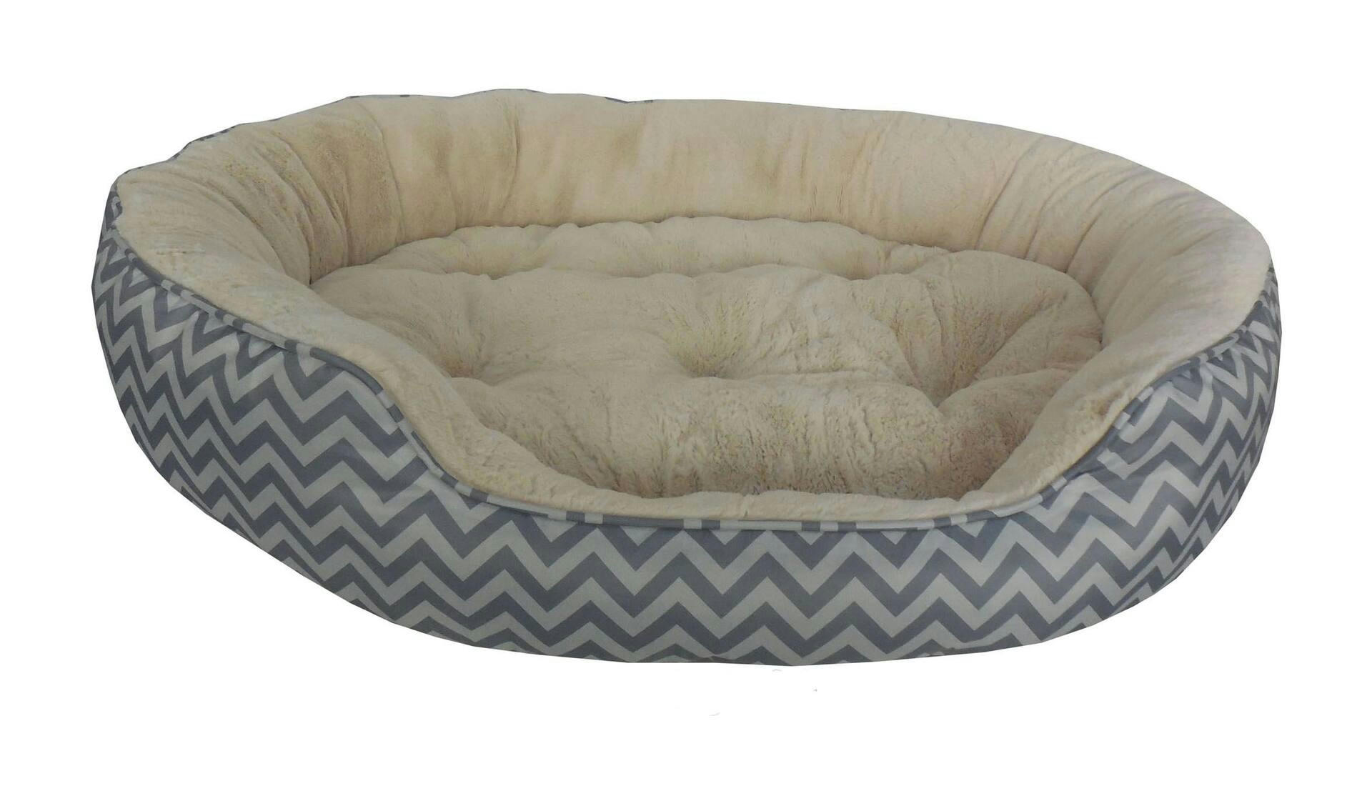 Anti-Slip Dog Bed, 46-in x 38-in, Khaki