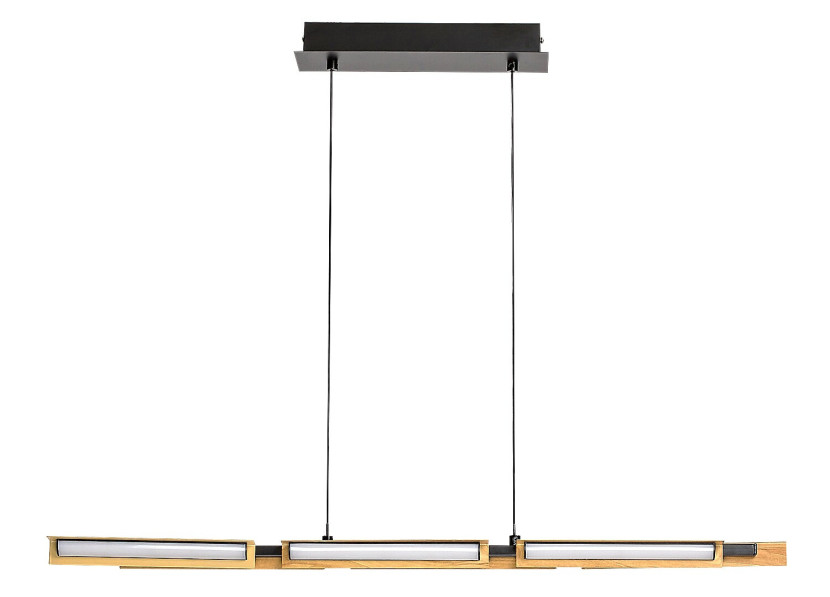Lampa wisząca Remiel czarna matowa-biała LED 1x30W 3000K 1570lm Rabalux
