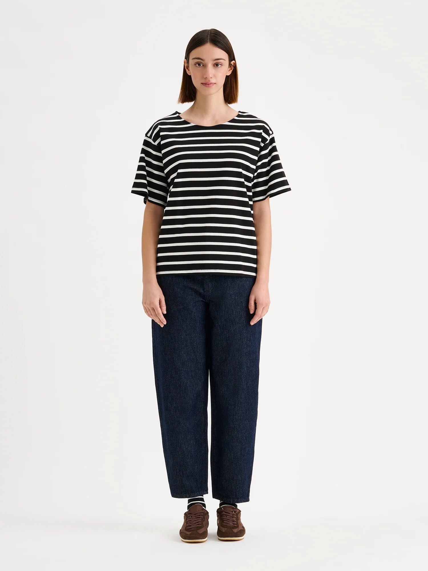 BRETON lyhythihainen t-paita - musta
