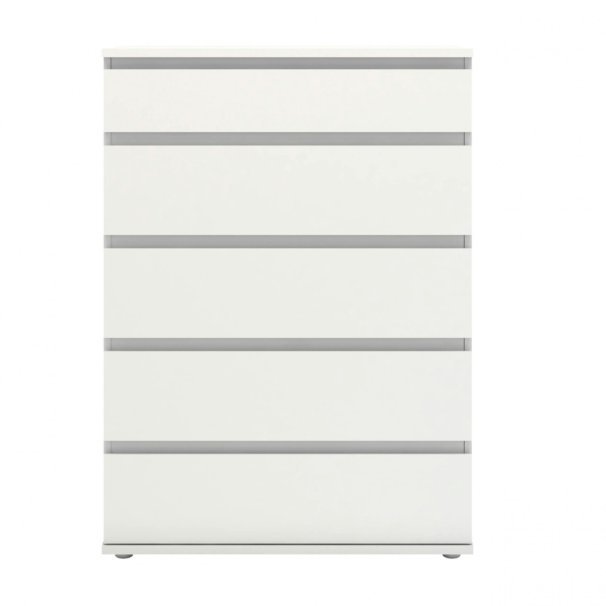 - Commode effet bois blanc