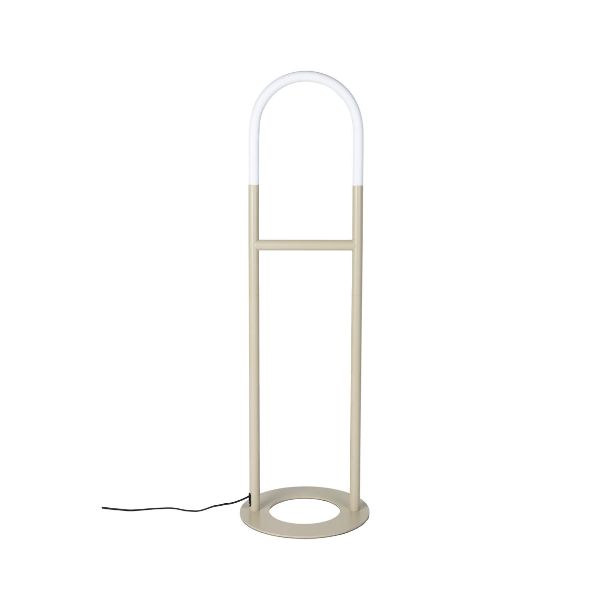 Zuiver Jones Vloerlamp/ Staande Lamp Hout - Beige