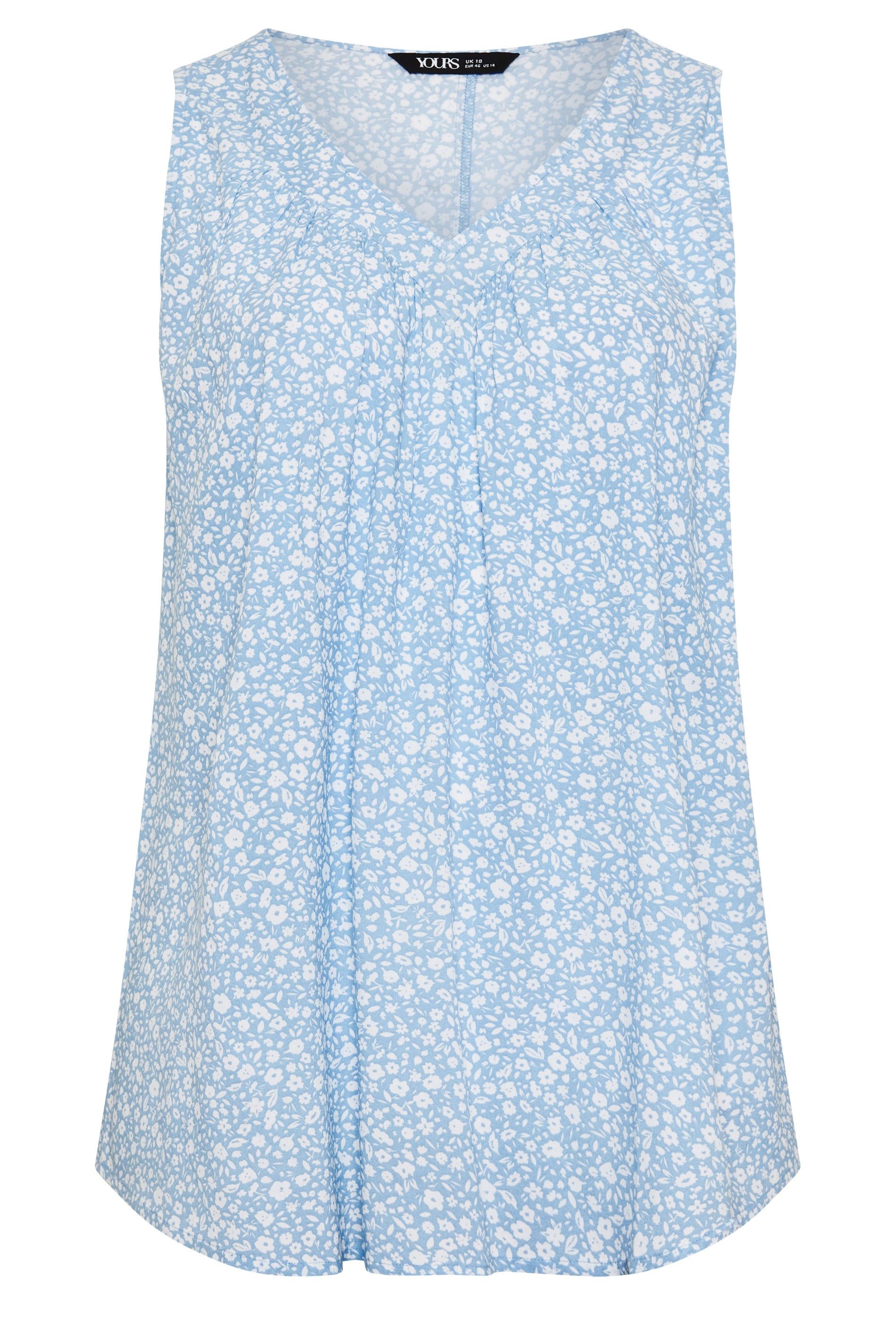 Yours Ditsy Floral Cami Vest Top