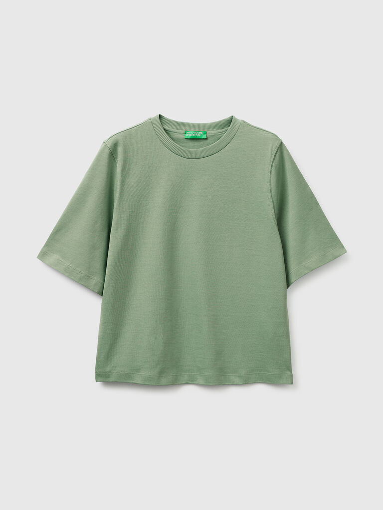 100% cotton boxy fit t-shirt