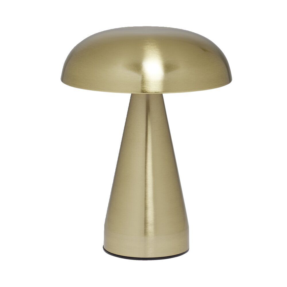 Lampe Suzie tactile métal et plastique doré 3 teintes Ø15,5x20,5cm