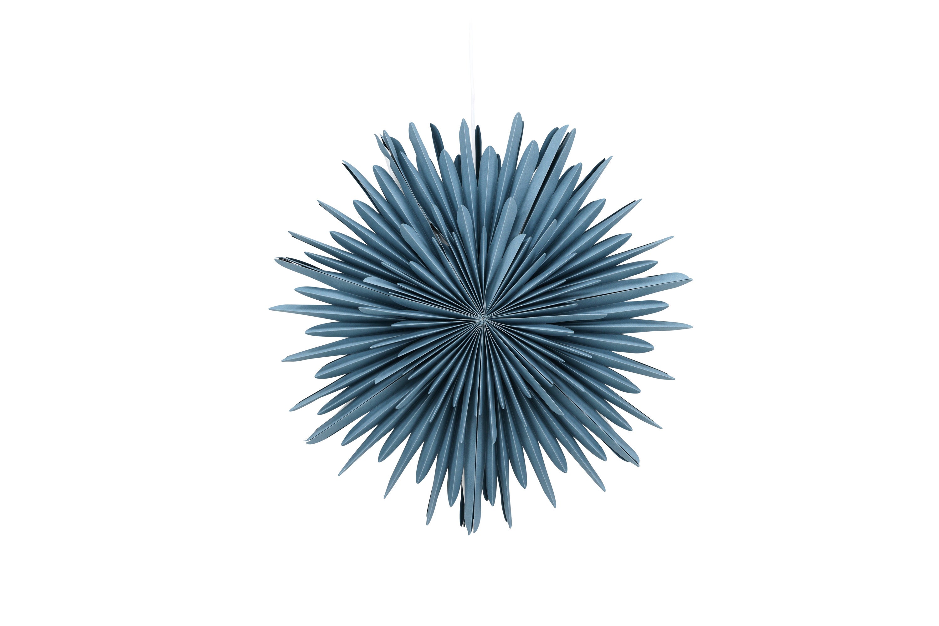 Rebellenclub Hanglamp Osaga - blauw - Ø 60 cm
