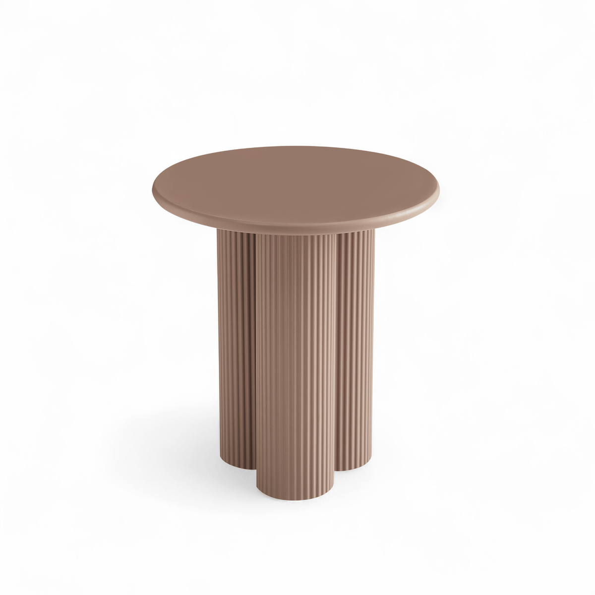 Furnhouse ronde salontafel Flow - Mokkamousse - Ø 50 cm