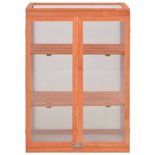 NNEVL Greenhouse Wood 75x47x109 cm