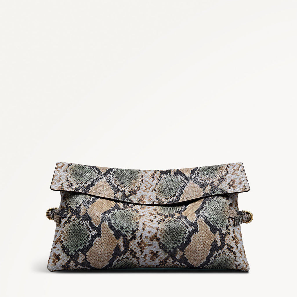 Fleet Street - Large Flapover Clutch Bag