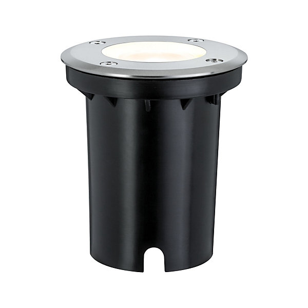 Encastré de sol LED IP67 rond 108 mm 3000K 3,5W 230lm 230V Acier inoxydable Métal