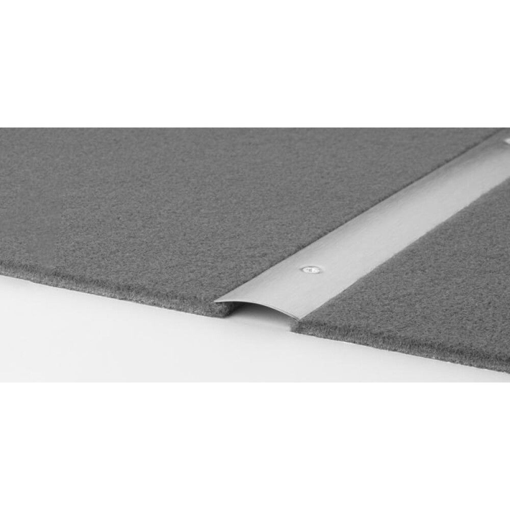 OVERGANGSPROFIL LOGOCLIC 1000X30X4MM BØRSTET STÅL