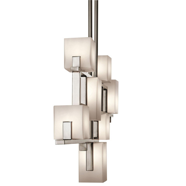 Lampa wisząca klasyczny pewter City Lights 7xG9x3W Kichler