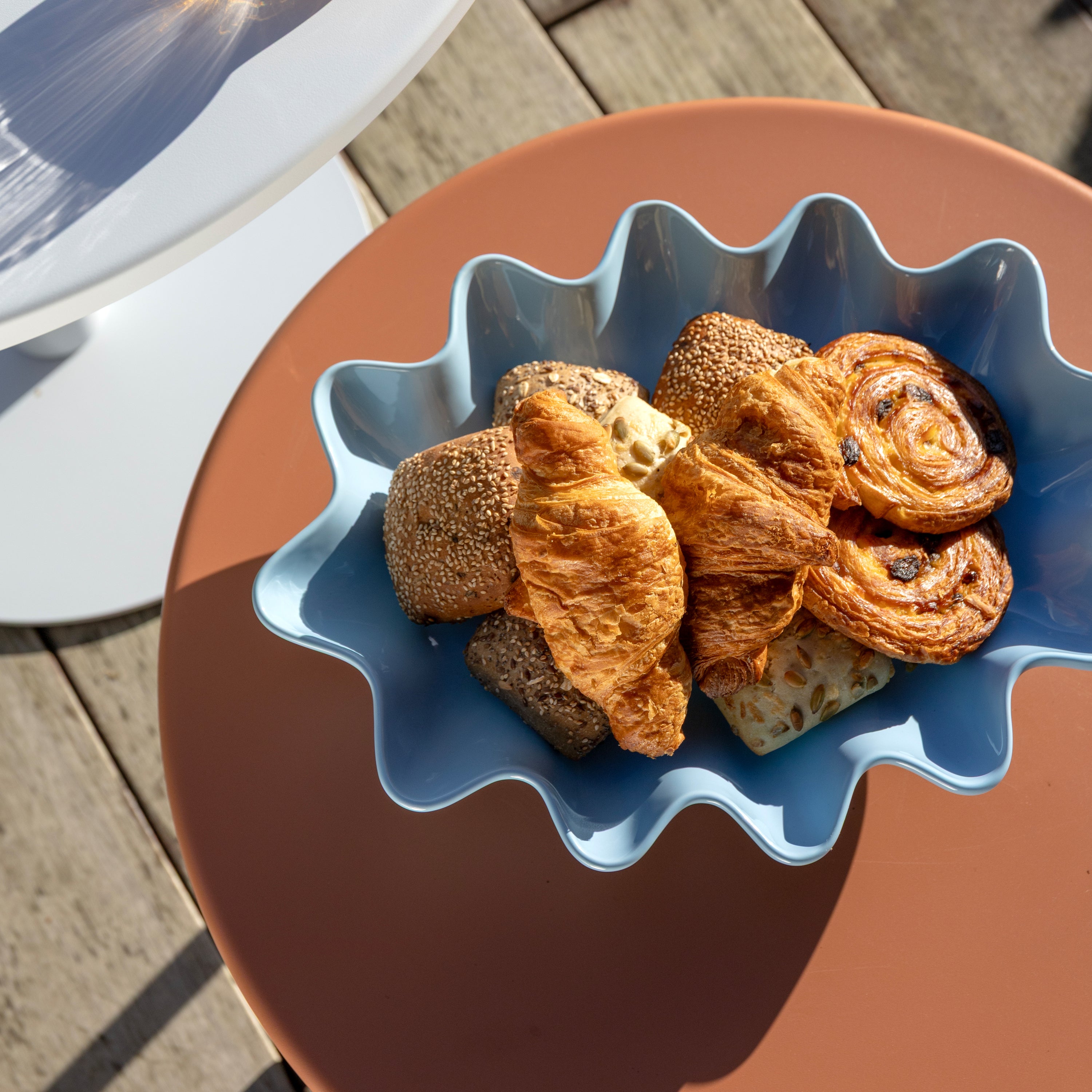 &k amsterdam Sun Schaal Ovaal - Ice Blue