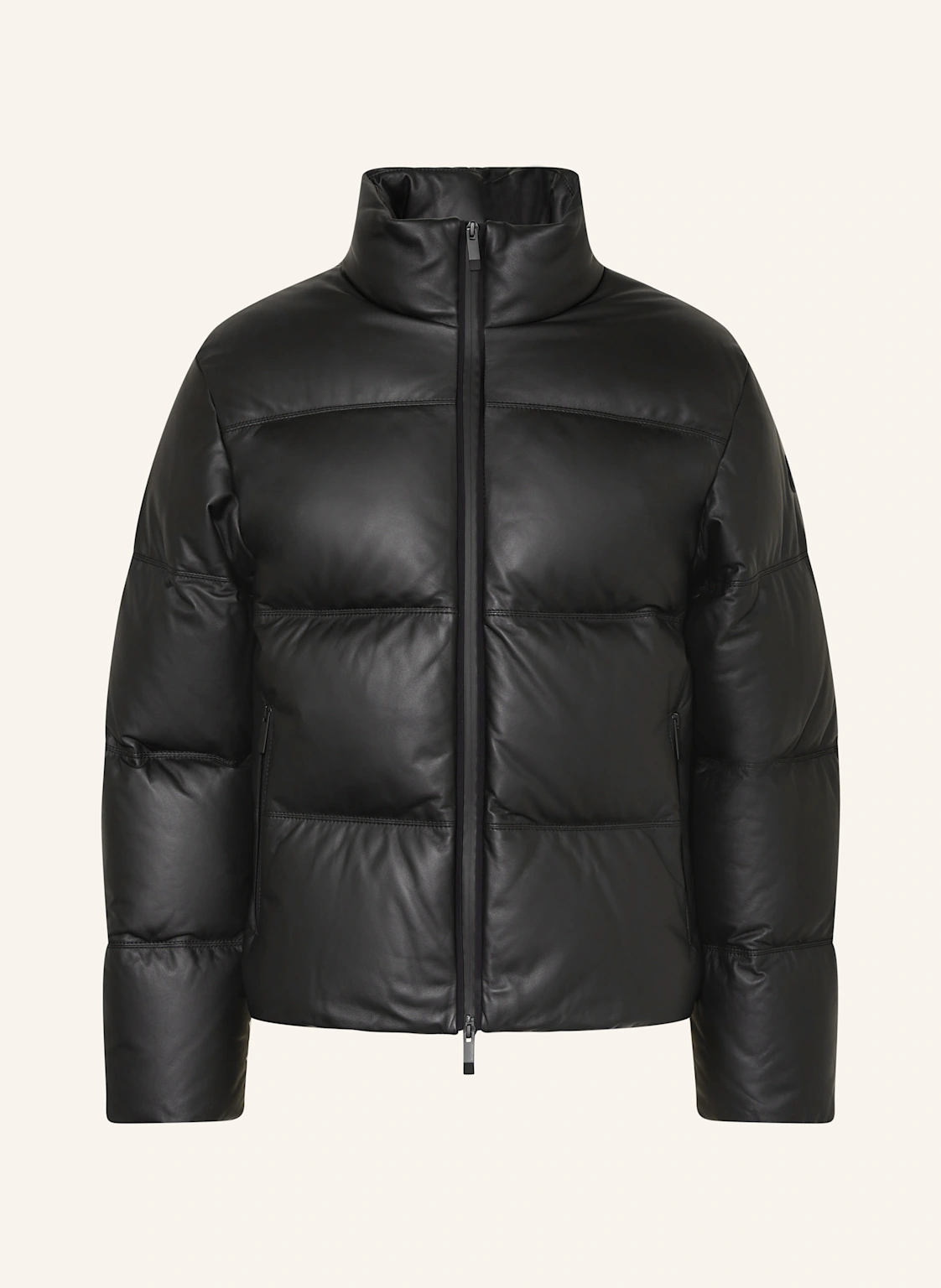 MONCLER Daunenjacke LIGONT aus Leder