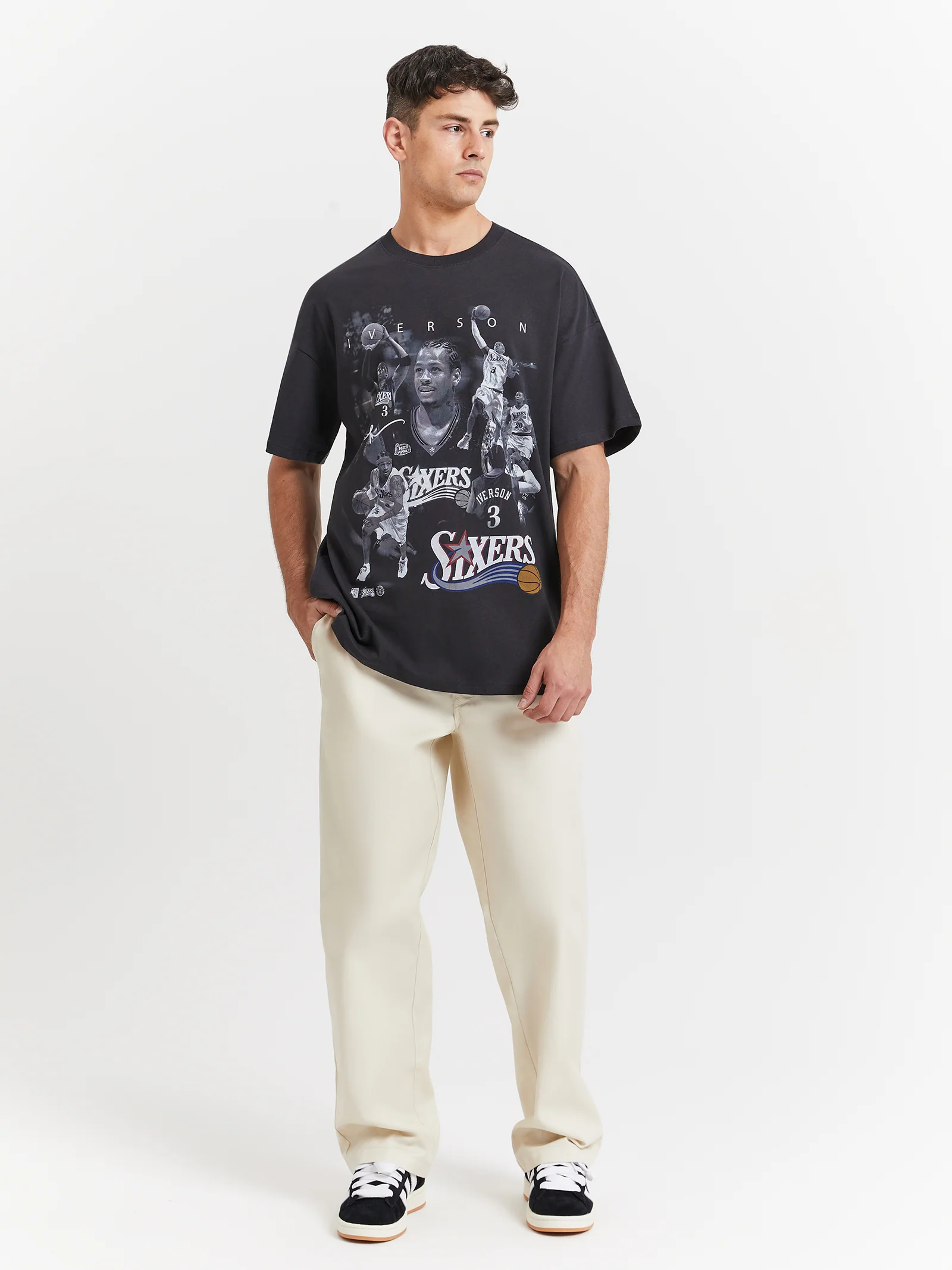 Allen Iverson Player Homage Photo T-Shirt
