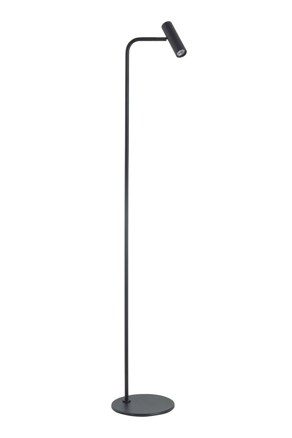 Highlight vloerlamp Trend - 1 lichts - 30 x 132  cm - zwart