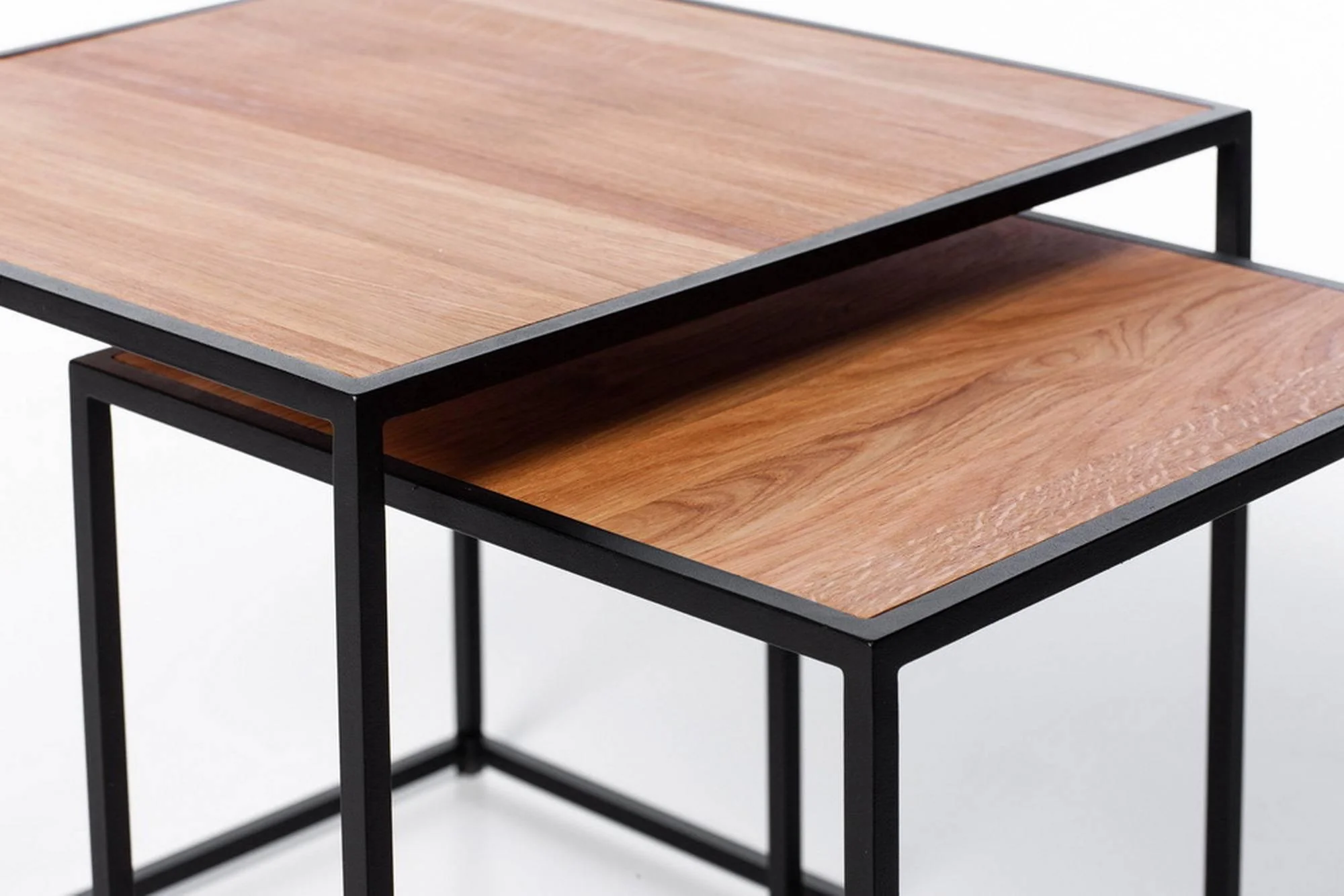 Salontafel Square eikenhout