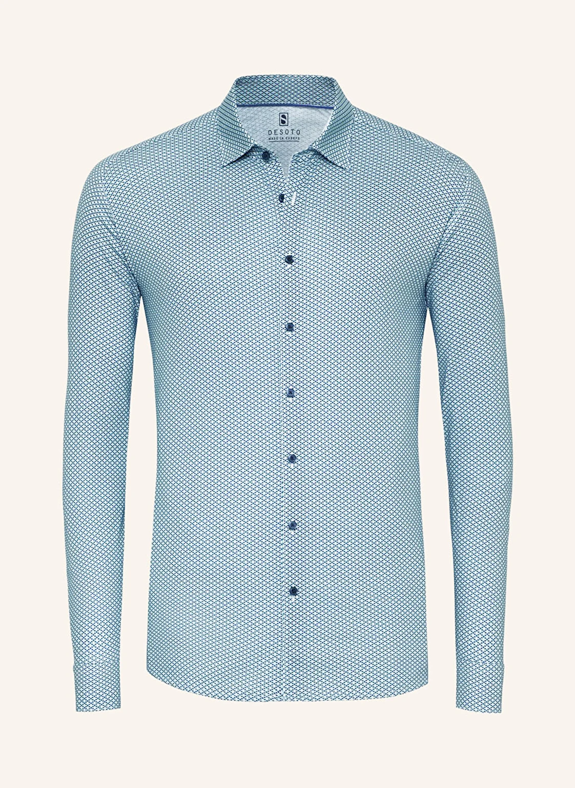 DESOTO Jerseyhemd Slim Fit