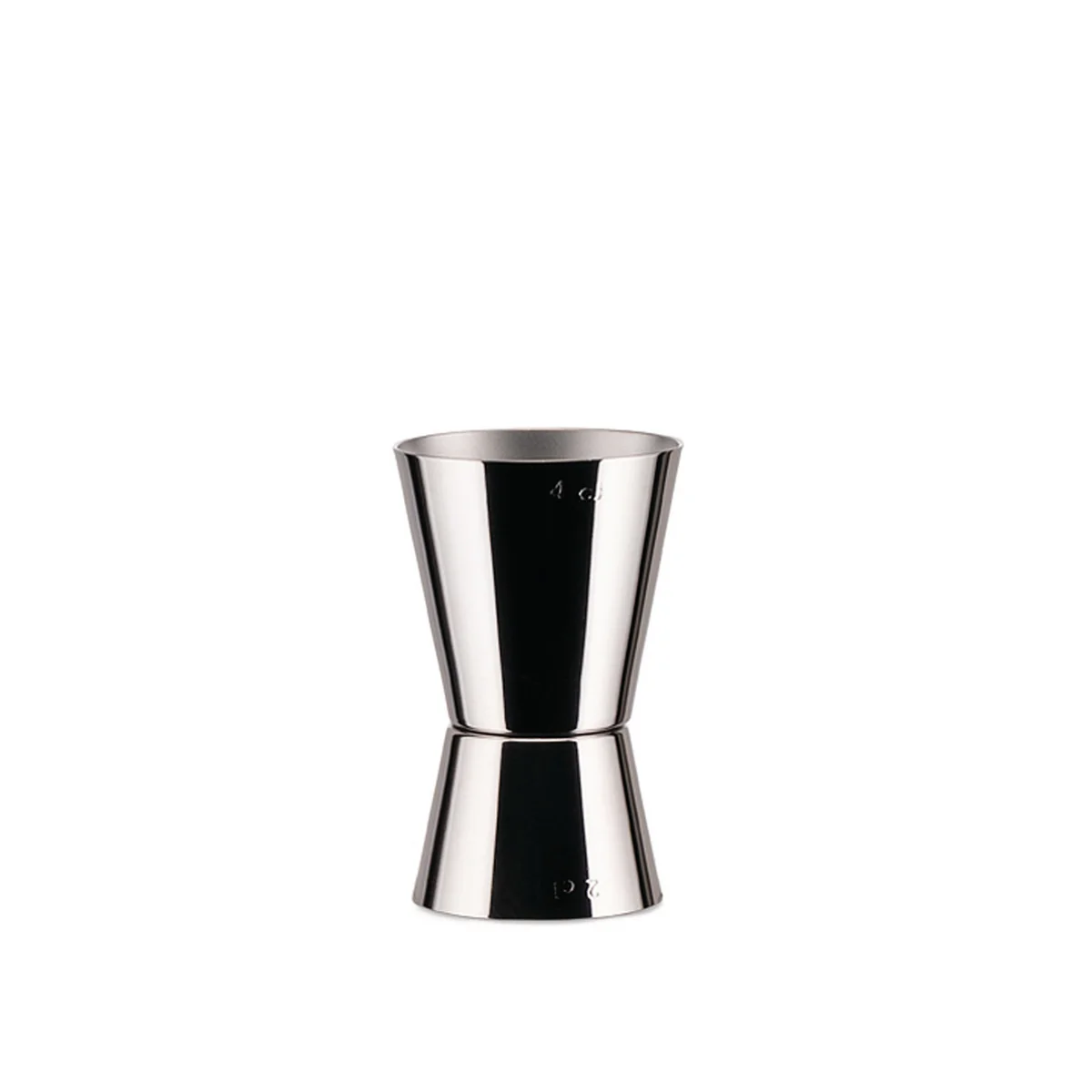 Alessi - L 865 Messbecher, 4 cl, Edelstahl